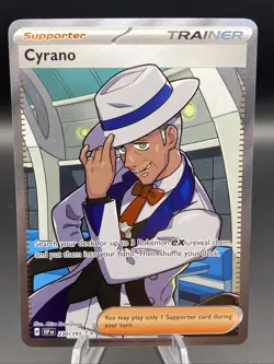 Cyrano 230/191 Sv08: Surging Sparks Holo Card Near Mint Condition - Image 1
