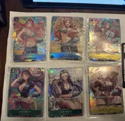 One Piece TCG EXCLUSIVE Asia Mini Tin Vol 2 Set of 6 Promo Foil Cards (SEALED) - Image 1