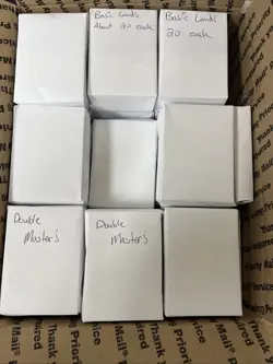 Bulk MTG Lot About 3500 Cards Possible Rares Uncommons Commons Tokens Basic Land - Image 1