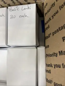 Bulk MTG Lot About 3500 Cards Possible Rares Uncommons Commons Tokens Basic Land - Image 3