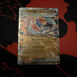 Greninja ex 106/167 - Play! Prize Pack Series - Double Rare - Pokemon TCG - MINT - Image 1
