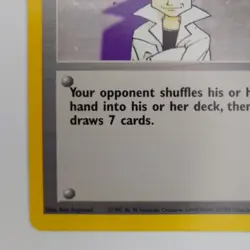 73/102 IMPOSTER PROFESSOR OAK Base Set Pokemon Trading Card Rare - Image 4