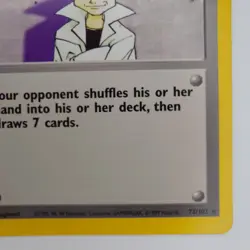 73/102 IMPOSTER PROFESSOR OAK Base Set Pokemon Trading Card Rare - Image 5
