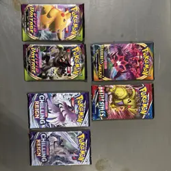 Pokemon Battle Styles / Darkness / Vivid Booster Pack • New Factory Sealed (6) - Image 1
