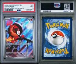 2025 POKEMON Phantasmal Flames #022 CHARCADET PSA 9 PROMO - Image 3