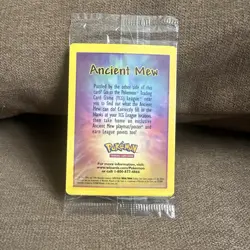 Ancient Mew SEALED 2000 Pokemon Unopened Movie Promo Card - A3 - Image 3
