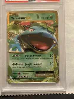 PSA 9 MINT Venusaur EX 1/108 – 2016 Pokemon XY Evolutions - Image 2