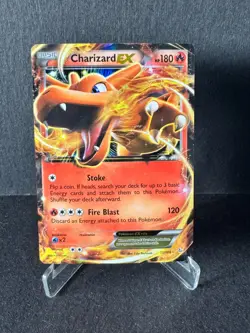 Charizard EX 11/106 Ultra Rare Pokemon XY Flashfire 2014 - Image 1