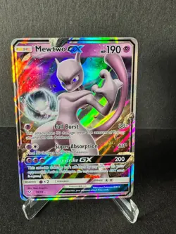 Pokemon TCG Shining Legends Mewtwo GX #39/73 - Image 1