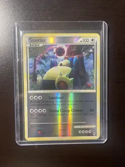 Snorlax 33/95 Call of Legends Reverse Holo Pokemon Card LP #33 Pokemon - Image 1