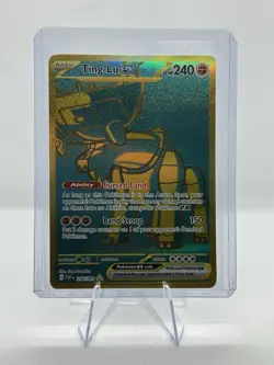 Pokemon Ting-Lu ex 244/091 SV: Paldean Fates Ultra Rare Full Art Holo - Image 1