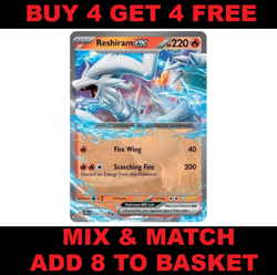 Reshiram 030/159 Double Rare Journey Together Near Mint Pokemon Card - Image 1