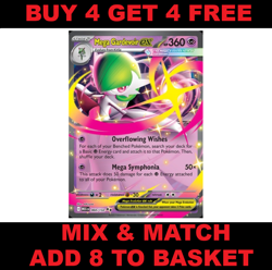 Mega Gardevoir 060/132 Mega Evolutions MEG Near Mint Pokemon Card - Image 1