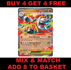 Mega Camerupt 022/132 Mega Evolutions MEG Near Mint Pokemon Card - Image 1