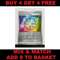 Luminous Energy 191/193 Reverse Holo Rare Paldea Evolved Near Mint Pokemon Card - Image 1