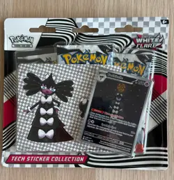 Pokemon TCG White Flare Blister Tech Sticker Collection - Factory Sealed New - Image 1