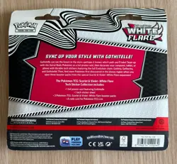 Pokemon TCG White Flare Blister Tech Sticker Collection - Factory Sealed New - Image 2
