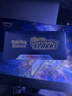 Surging Sparks - Pokemon TCG Scarlet & Violet Elite Trainer Box ETB Sealed NEW - Image 3