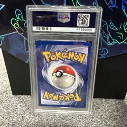 1999 POKEMON FOSSIL 1ST ED #14 RAICHU-HOLO PSA 9 - Image 2