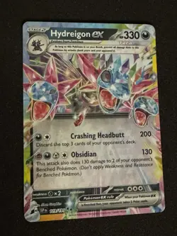 Hydreigon ex 119/191 Surging Sparks Pokemon TCG Card - Image 1
