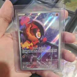 Pokemon TCG Charcadet Pokemon Center Exclusive Promo 22 Phantasmal Flames ETB. - Image 1