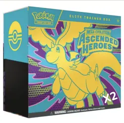 X2 POKEMON TCG Ascended Heroes Elite Trainer Box - Sealed ETB - In Hand UK - Image 1