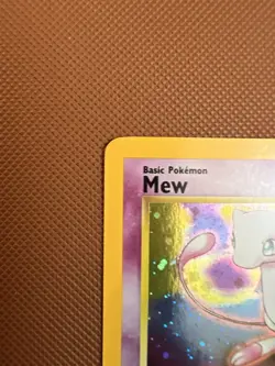 Mew Holo Wizards of the Coast Black Star Promo #9 Pokemon League 2000 - Image 3