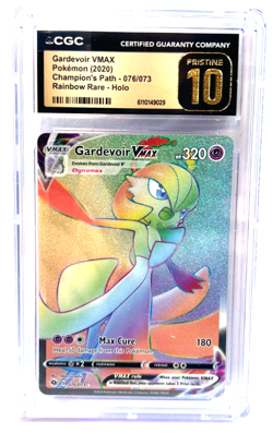 2023 POKEMON " PRISTINE " GRADE 10 ! GARDEVOIR VMAX #076/073 LOWEST POP 51 !!! - Image 1