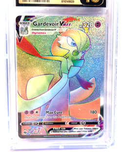 2023 POKEMON " PRISTINE " GRADE 10 ! GARDEVOIR VMAX #076/073 LOWEST POP 51 !!! - Image 2