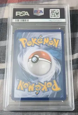 PSA 7 Pokemon XY Black Star Promo Blastoise EX #XY122 Holo RED & BLUE COLL. - Image 2