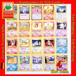 20x Pokemon Karten WOTC Sammlung gemischt div. Set TCG non Holo /U91 - Image 1