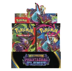 Pokemon TCG: Mega Evolution-Phantasmal Flames Booster Display Box (36 Packs) - Image 3