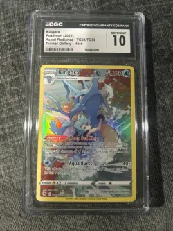 Pokemon TCG Kingdra Astral Radiance Holo CGC Gem Mint 10 - Image 1