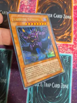 Yu-Gi-Oh! Vampire Genesis SD2-EN001 Ultra Rare 1st Edition NM/LP - Image 2