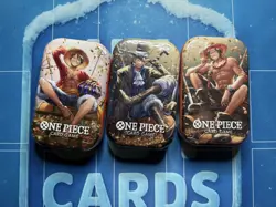One Piece Mini-Tin Vol 2 Pack Set of 3 | TS-02 OP-13 | BRAND NEW SEALED - Image 1