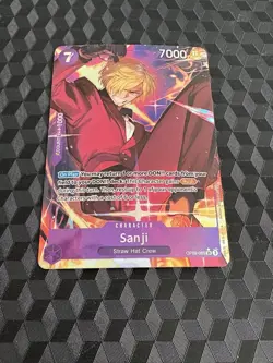 One Piece Card Game Sanji OP09-065 Parallel SR Emperors in the New World - Image 1