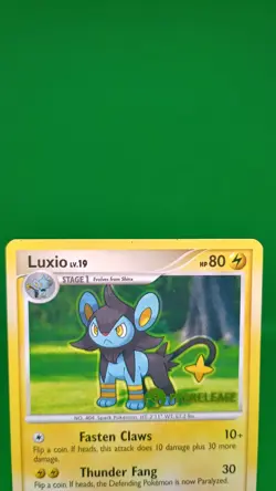 Pokemon TCG - "PRE RELEASE" stamped 2 Card Pokemon Lot (LP sedra/DM Luxio) READ - Image 3