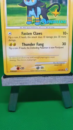 Pokemon TCG - "PRE RELEASE" stamped 2 Card Pokemon Lot (LP sedra/DM Luxio) READ - Image 4