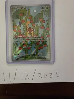 Shuckle 136/132 Pokemon Card Mega Evolution Rare Holo - Image 2