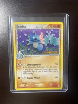 Pokemon Card Seadra - 022/101 (Delta Species) Reverse Holo Dragon Frontiers - Image 1