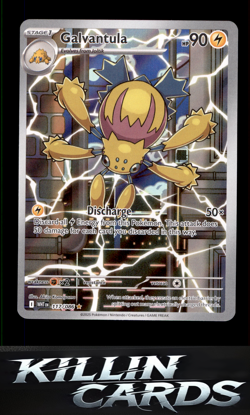 Galvantula - 117/086 117/086 Pokemon Illustration Rare SV: White Flare Card NM - Image 1