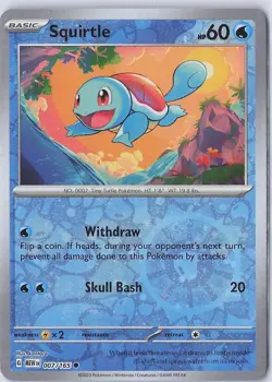 Squirtle - (Reverse Cosmos Holo) (Costco Exclusive) Common Miscellaneous Cards - Image 1