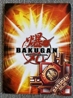 Bakugan Battle Brawlers Home Advantage 🔵 Blue Ability Card 27/48 Subterra Gorem - Image 3