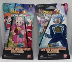 Dragball Super Card Game 2021 Unison Warrior Series Battle Evolution Booster Lot - Image 1