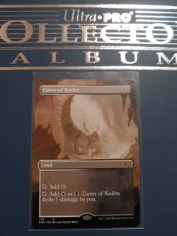 MTG Caves of Koilos Borderless Dominaria United Rare NM - Image 1