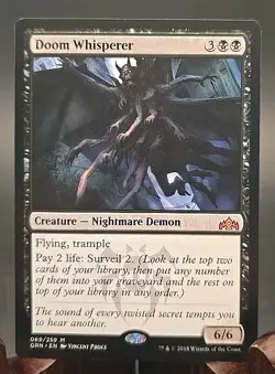 Doom Whisperer Guilds of Ravnica MTG Regular Near Mint - Image 1