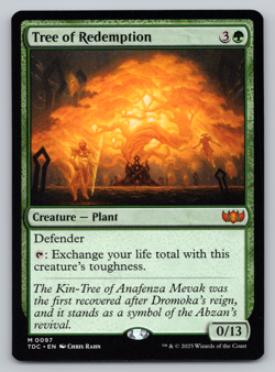 Tree of Redemption - Commander: Tarkir Dragonstorm MTG - Image 1