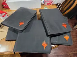 magic the gathering storage 5 binder binder lot b - Image 1