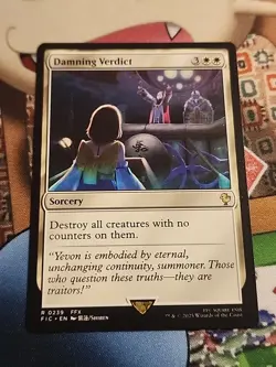 Damning Verdict - Commander: FINAL FANTASY (FIC)(239) - MTG - Image 1