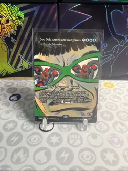 Doc Ock, Armed and Dangerous #10 Mythic (Borderless Non-Foil) MTG Spider Man - Image 1